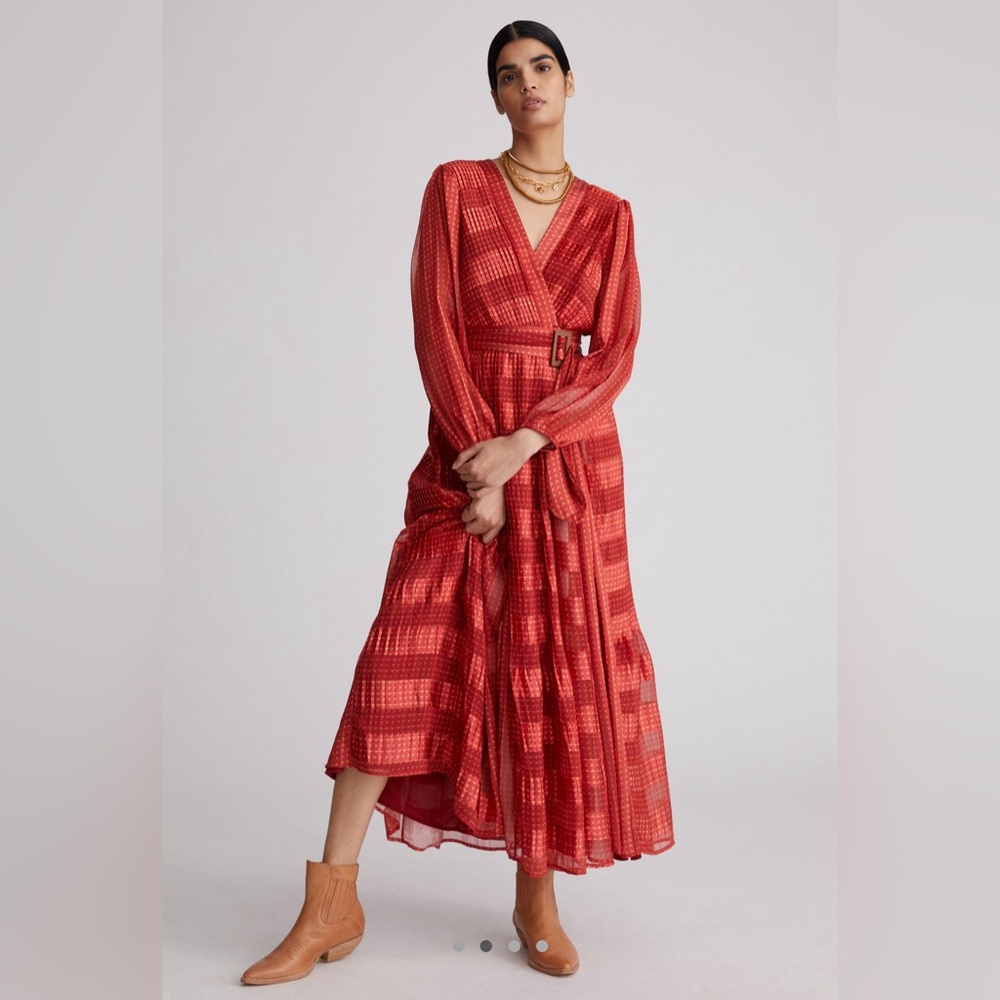 Women’s — Clothing — Dresses — Anthropologie — Size, S — Color, Red — Like New